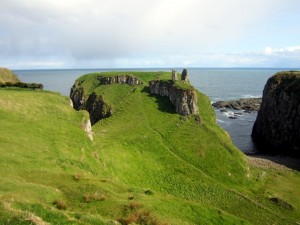 The Remains of Dunseverick Castle